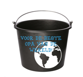 Voor de beste opa van de wereld! - Cadeau emmer