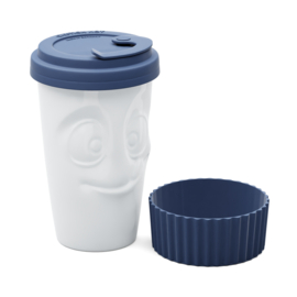 Fifty Eight Products - Tassen servies - Mok to go - Marineblauw