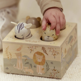 Little Dutch - Safari Friends - Houten Pop-up FSC