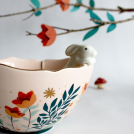 House of Disaster - Secret Garden - Rabbit Bowl - Schaal Konijn