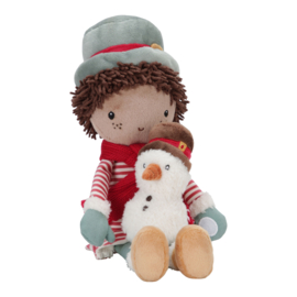 Little Dutch - Kerst Knuffelpop Jake - 35 cm - Met of zonder naam