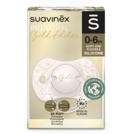 Suavinex - Gold Pink 0-6m Fopspeen