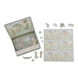 Little Dutch - Safari Friends - Magnetisch Speelbord FSC