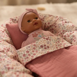 Little Dutch - Zachte Poppenreiswieg - Roze
