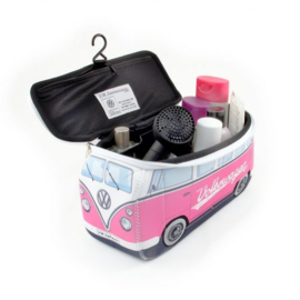 VW T1 Bus 3D universele tas - roze groot