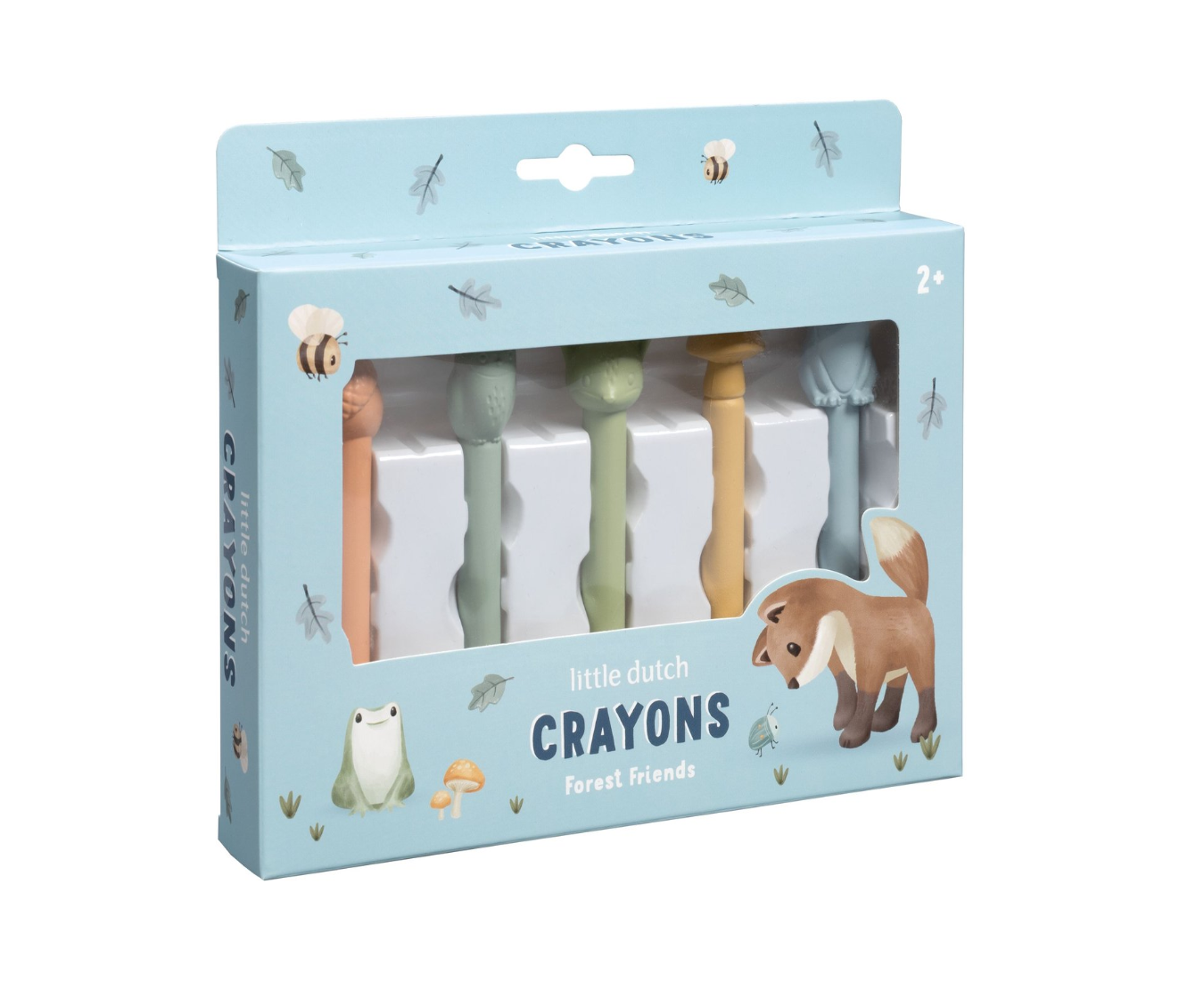 Little Dutch - Forest Friends - Waskrijt - 5 stuks