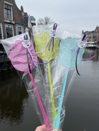 Vliegenmepper hand - "Een vliegensvlug bedankje"