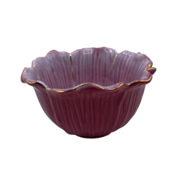 House of Disaster - Posy - Pink Bowl - Roze schaal