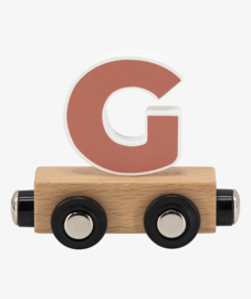 Tryco - Houten lettertrein "G"