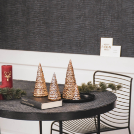 Housevitamin - Ornament - Kerstboom- Goud - Groot