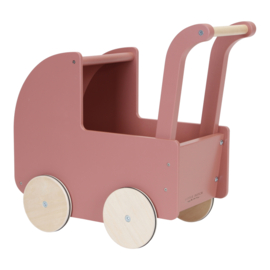 Little Dutch - Houten poppenwagen - Met of zonder naam