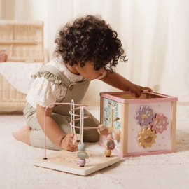 Little Dutch - Fairy Garden - Houten Activiteitenkubus - Met of zonder naam