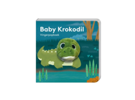 Baby Krokodil - Vingerpopboek - 1+