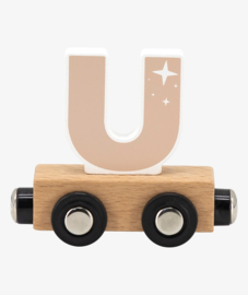 Tryco - Houten lettertrein "U"