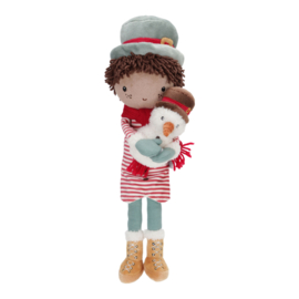 Little Dutch - Kerst Knuffelpop Jake - 35 cm - Met of zonder naam