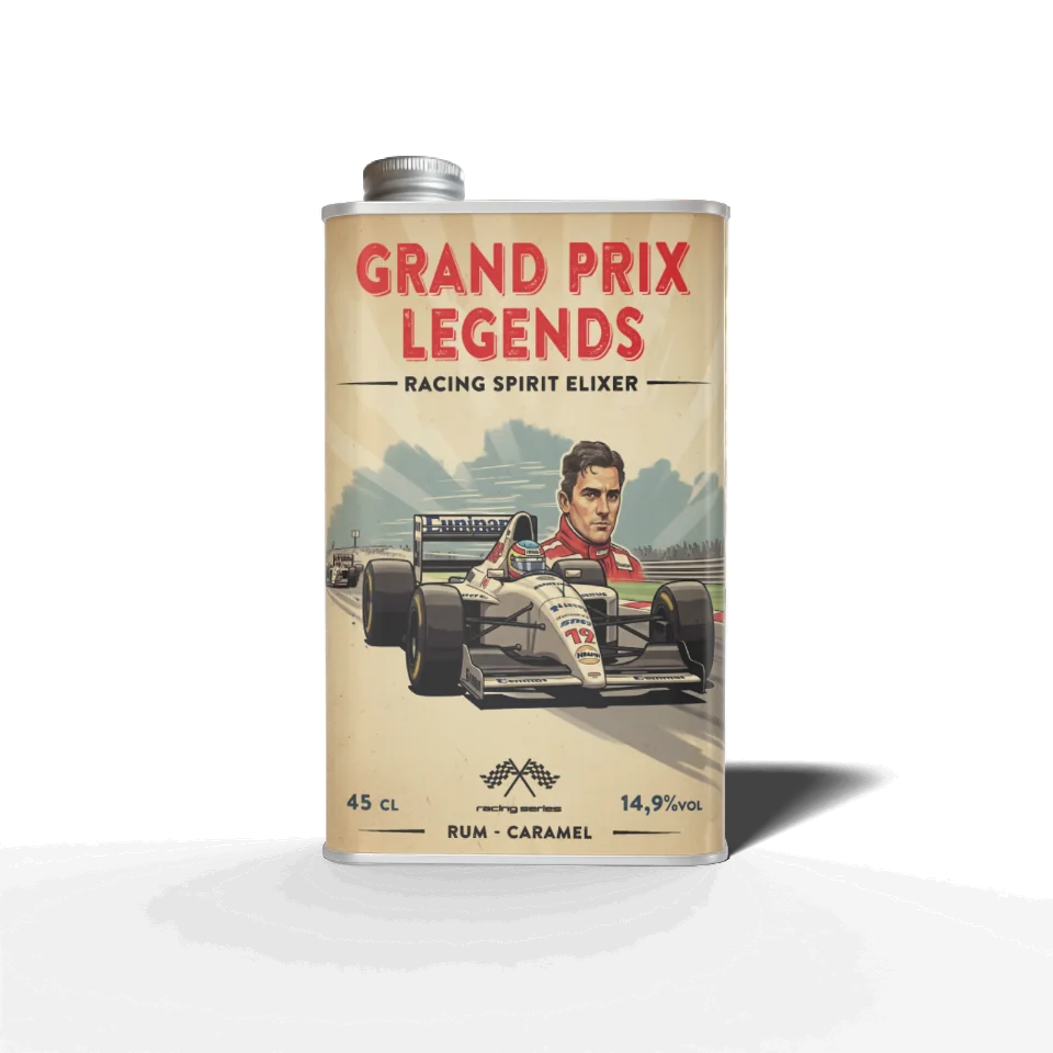 Chocansweets - Grand Prix Legends - Likeur - Race auto wit nr 12