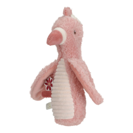 Little Dutch - Safari Friends - Knijpspeeltje Flamingo