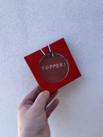 Avondvierdaagse Traktatie - Topper Medaille Lolly