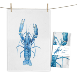 Maluu - Theedoek - Lobster Blues - Blauwe Kreeft