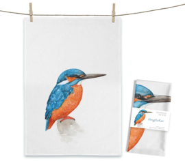 Maluu - Theedoek - Kingfisher - Ijsvogel