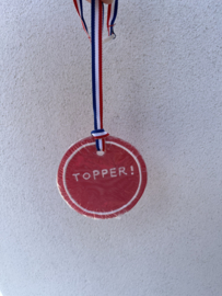 Avondvierdaagse Traktatie - Topper Medaille Lolly