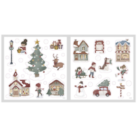 Little Dutch - Kerst - Raamstickers