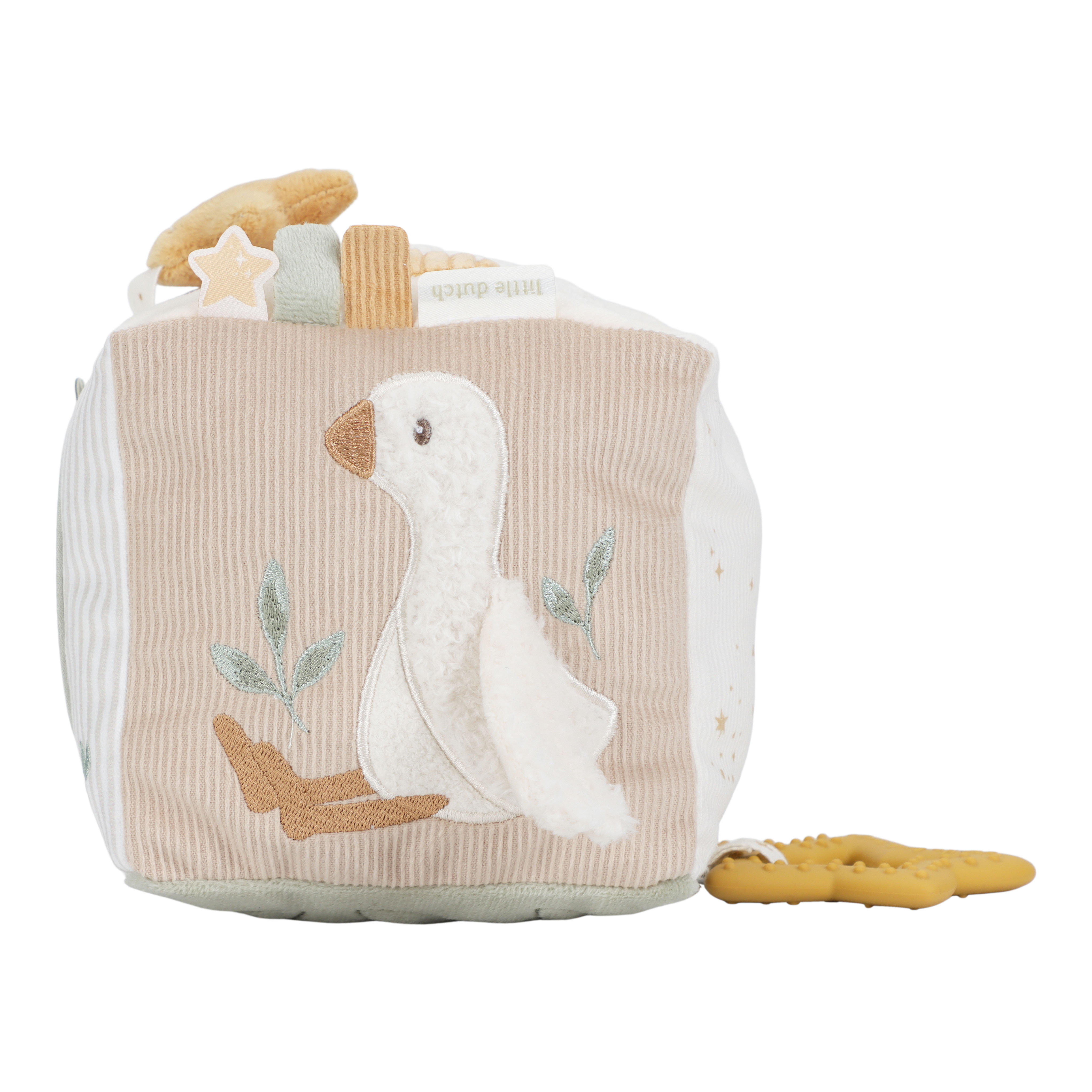 Little Dutch - Newborn Naturals - Little Goose - Activiteitsenkubus
