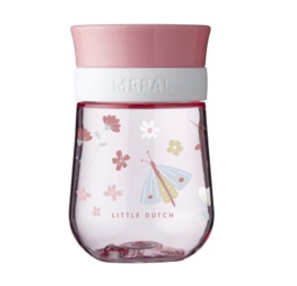 Mepal x Little Dutch - 360* oefenbeker Mio 300 ml - Flowers&Butterflies 