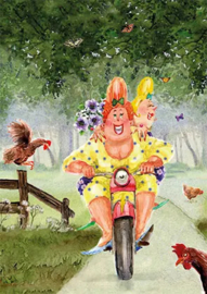 Ingrid Berendsen - EG 2-4844 - Op de brommer