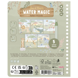 Little Dutch - Safari Friends - Watertekenboek - Rosa