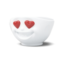 Fifty Eight products - Tassen servies - Hartelijk Rood - Heartful - Schaal 500 ml