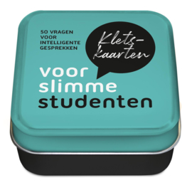 Kletskaarten voor slimme studenten