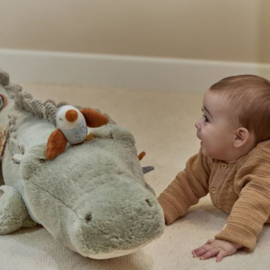 Little Dutch - Safari Friends - Activiteitenknuffel Krokodil XL