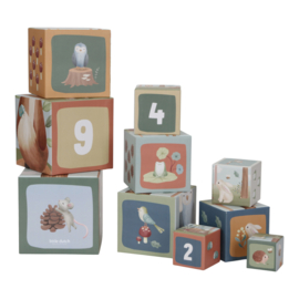 Little Dutch - Forest Friends - Stapelblokken FSC