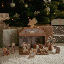 Little Dutch - Kerst - Speelkoffer Kerststal FSC