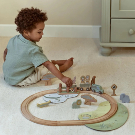 Little Dutch - Safari Friends - Houten Treinset FSC