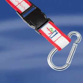 Trend Marine - Keycord / lanyard Sea Cord rood 2,5 cm