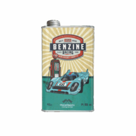 Chocansweets - Benzine Blik met Rum Caramel Likeur – Sportwagen Design (45 cl, 14,9%)