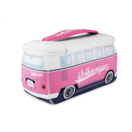 VW T1 Bus 3D universele tas - roze groot