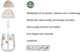 Mepal x Little Dutch - Forest Friends - Rietjesbeker Mio - 300ml