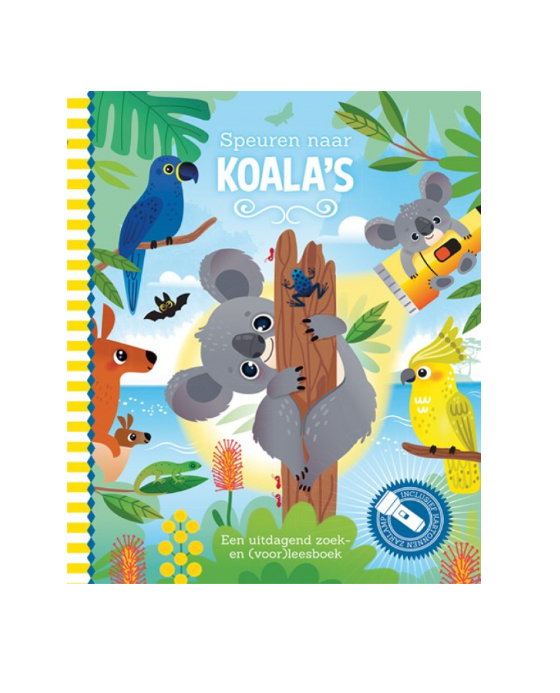 Zaklampboek - Speuren naar koala's