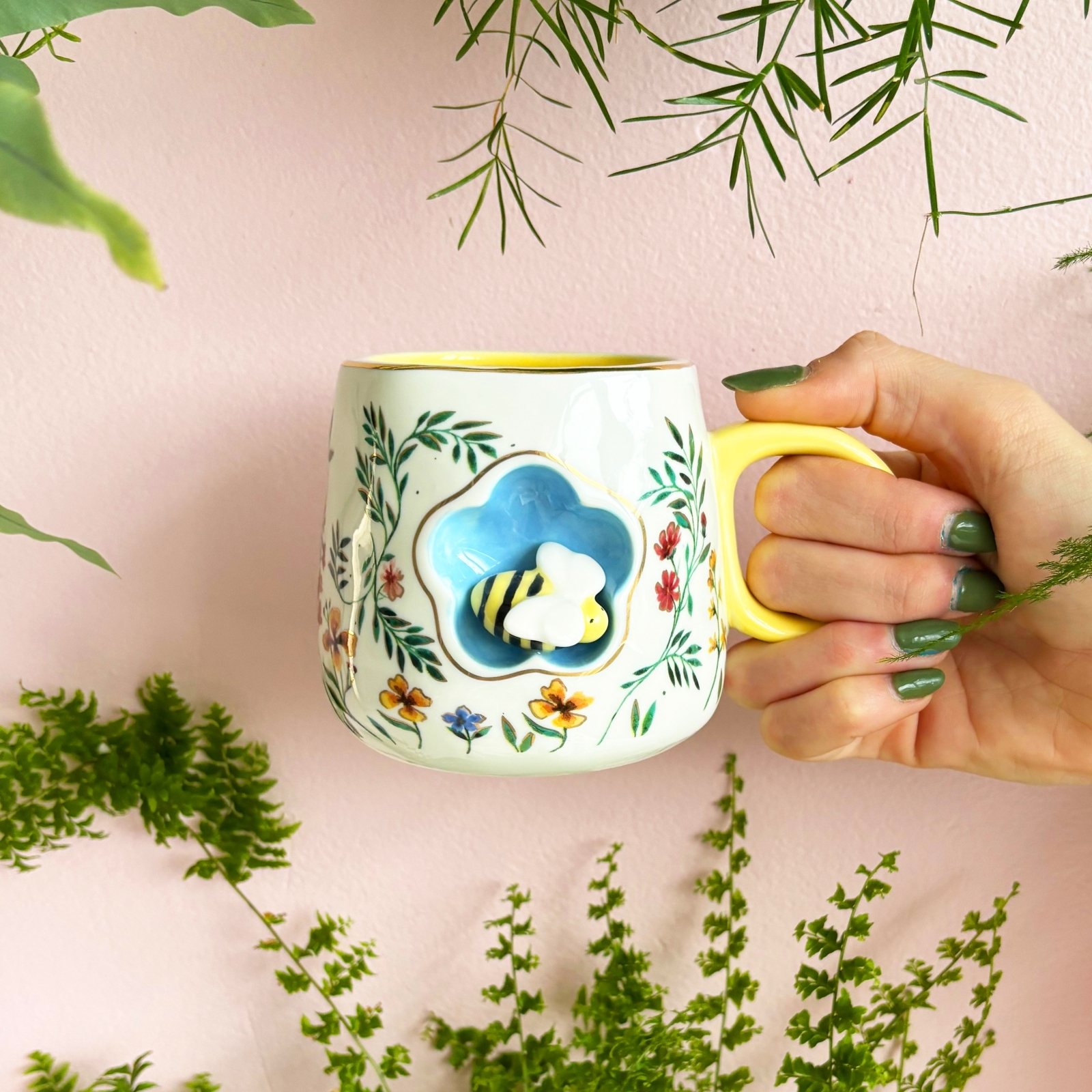House of Disaster - Secret Garden - Beker Bij - 3D Bee Cup