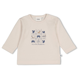 Feetje - Breakfast Buddy - Longsleeve Crème
