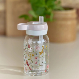 Mepal x Little Dutch - Fairy Wonders - Drinkfles met rietje - 450 ml