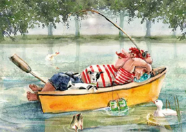 Ingrid Berendsen - EG 2-4893 - In de roeiboot