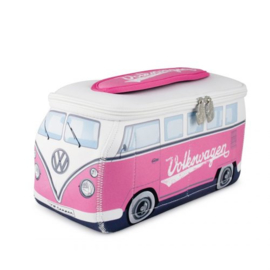 VW T1 Bus 3D universele tas - roze groot