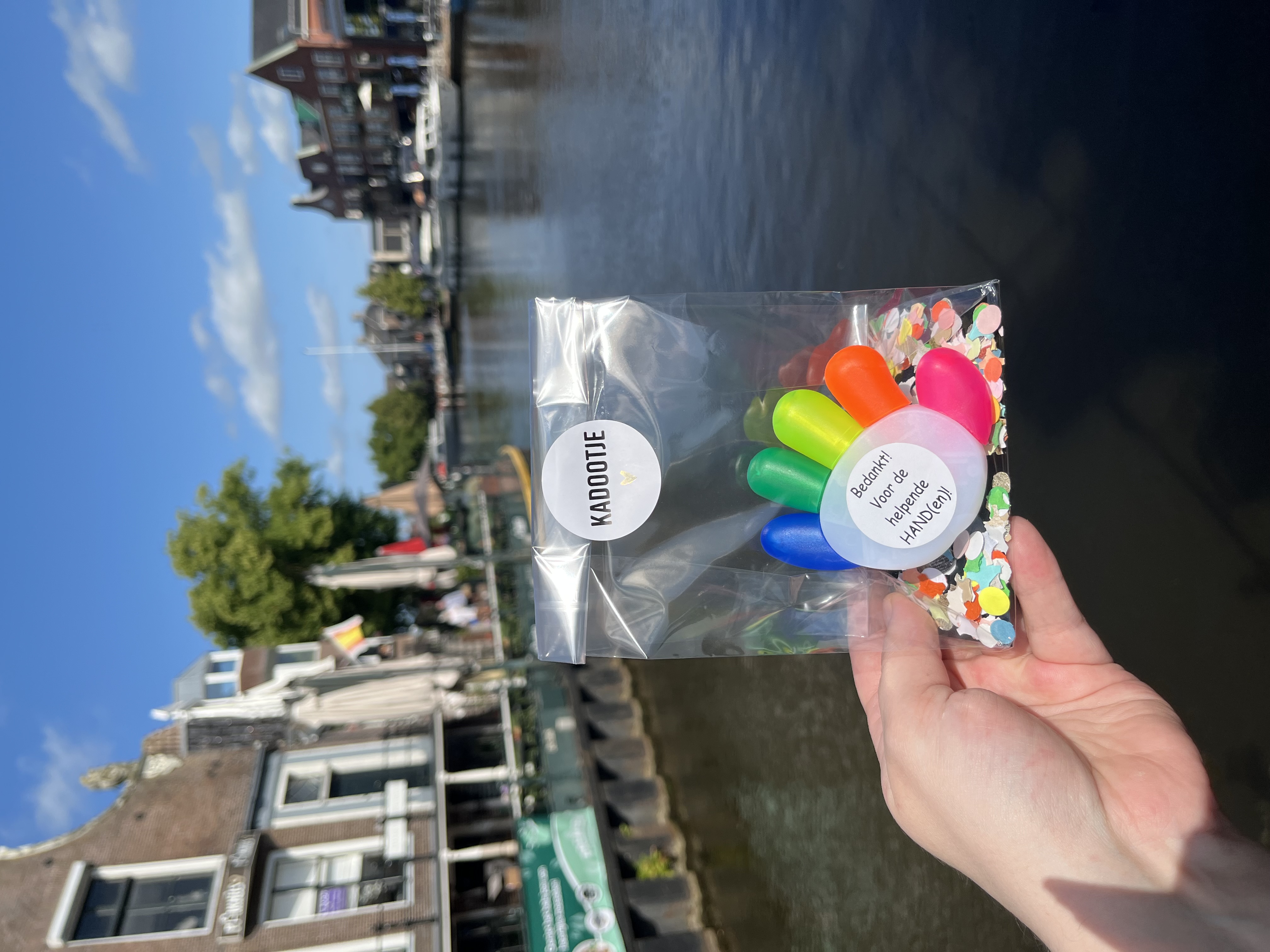 Markeerstift - Bedankt voor de helpende hand (en)
