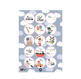 Stickervel - Sinterklaas