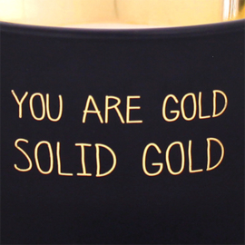 My Flame Lifestyle - Geurkaars - You are gold solid gold