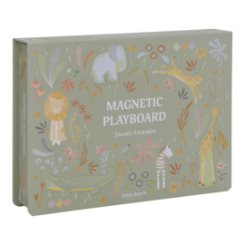 Little Dutch - Safari Friends - Magnetisch Speelbord FSC